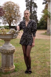 NIDODILEDA Juliette Blazer Dress Μα΄υρο Μπλέιζερ Φόρεμα LIMITED